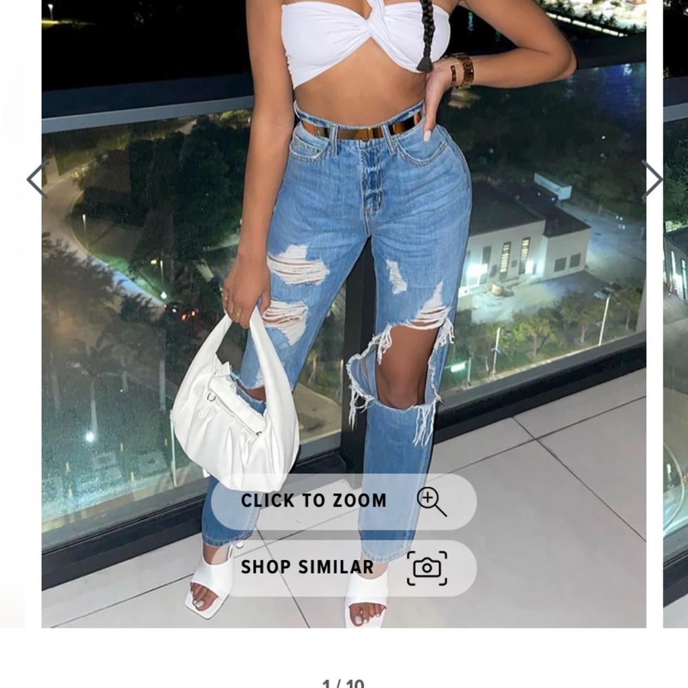 Fashion Nova - Cant Tell You Jeans sz 3